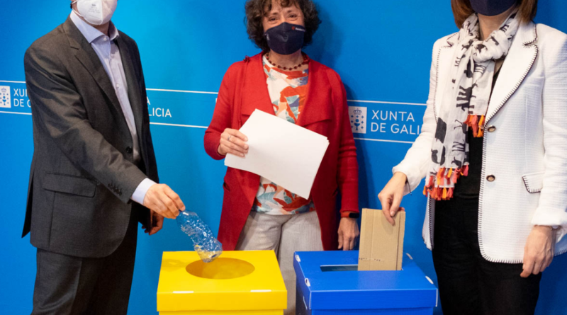 Cada gallego recicló en 2021 casi 30 kg de envases ligeros y papel-cartón, 6,4 kg más que hace cinco años